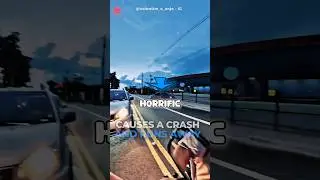 Causes a CRASH and RUNS AWAY! 😱 @valentim_o_anjo - IG