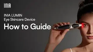 How to Use INIA Lumin Eye Skincare Device