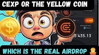 CEXP Coin or the Unknown Yellow Coin - Start Mining the real Coin Now‼️