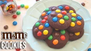 Galletas de Chocolate y M&M's | Cookies fáciles