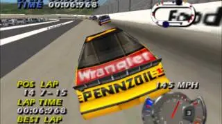 Classic NASCAR Gaming: NASCAR 99 Steve Park at Bristol Day N64