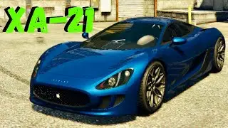 Jaguar C-X75 in GTA 5 Online - Ocelot XA-21 Customization - Gunrunning DLC