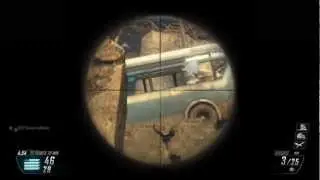 Black Ops 2 - Aftermath TDM - Testing Sniper / Pistol Class - InfernalColonel