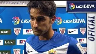 Entrevista a T&eacute;bar tras el Athletic Club (6-1) UD Almer&iacute;a - HD