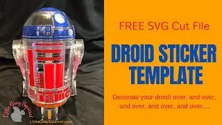 littleBits Star Wars Droid Inventor Kit SVG Silhouette Sticker Decal Cut File