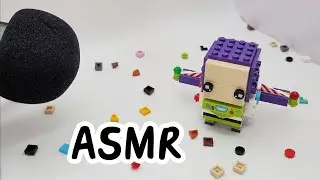 [ASMR] Buzz Lightyear . Toy Story . Lego . Block assembly ASMR . Brick Headz