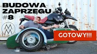 GOTOWY!!! Budowa kosza BMW R1150 Gs. Custom sidecar