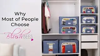 Why Most of People Choose BlushBees? | Storage Boxes for Clothes | Wardrobe Organizer