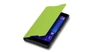 Practical and chic FLIP cover case for Sony Xperia Z3+