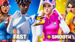 2 FAST Players vs 2 SMOOTH Players... (it got toxic)