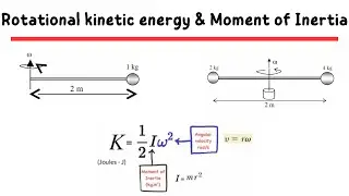 Moment of Inertia vs Rotational Kinetic Energy | TEST PROBLEMS