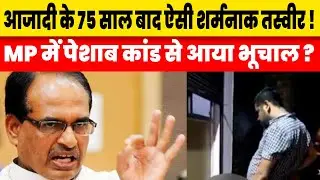 mp sidhi news video bulldozer action will be or not against pravesh shukla bjp | Drunk Man Peeing