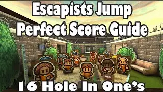 [Golf With Your Friends Jump Guide] Escapists - ALL HOLE IN ONES!!!
