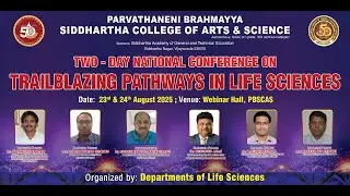 Two Day National Conference on Trailblazing Pathways in Life Sciences - Think Ahead