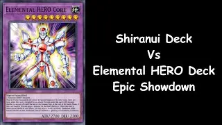 Yu-Gi-Oh! Master Duel | Shiranui Deck Vs Elemental HERO Deck EPIC Showdown