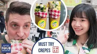 We try Chinese crepes | Little Wu Chinese street food | What to do in Canberra