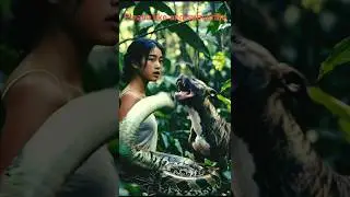 Brave Dog Saves Girl From Giant Snake 🐍🐶 | Hero Moment#shorts #shortsfeed #ytshorts #youtubeshorts