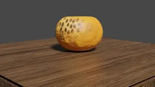Blender 2.8 Texture Painting -The Leopard - Orange