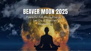 Beaver Moon 2025 | Powerful Full Moon Energy to Let Go & Manifest Abundance ✨