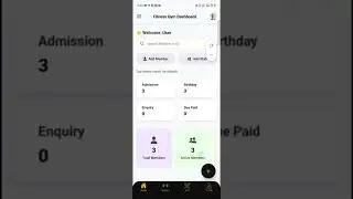 Fitness Gym Management App | Admin Panel | React Native Demo Project