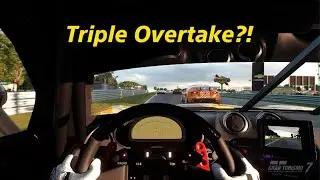 GT7 - Triple Overtake 