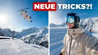ZUM ERSTEN MAL im SNOWPARK St.Anton am Arlberg?!