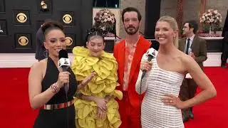 JAPANESE BREAKFAST Red Carpet Interview | 2022 GRAMMYs