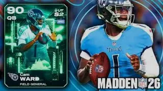 CAM WARD SUPER BOWL RUN IN (MADDEN 26 ULTIMATE TEAM)