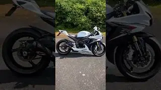 SUZUKI GSX-R 750 '14 M4 Performance Exhaust Sound (Cleaned Bike)👌🏻 #suzuki #gsxr750 #shorts #2025