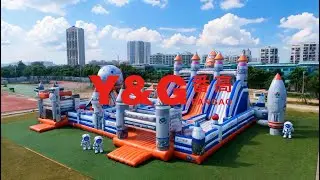 Adult Inflatable Park Manufacturer: Space Station Adventure &ndash; Where Kids & Adults Launch Into Play!