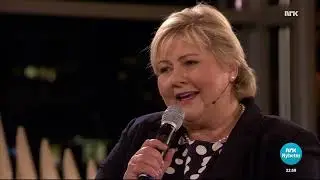 Valg 2017 Statsministerduell 21 Erna Solberg om salg av alkohol og tobakk