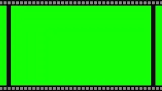 4K Film Reel Green Screen Effect Free Download || Film Strip Chroma Key Effect