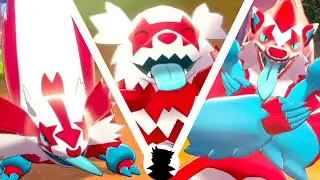 【Pokemon_Camp】Galarian_Zigzagoon・Linoone・Obstagoon＆Shiny