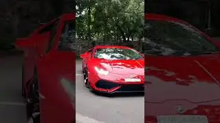 ♂️red lamborghini rossa mars huracan♂️