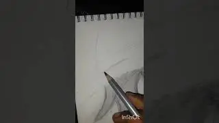 Drawing luffy pencil sketch #Rupam#one peice#shortvideo