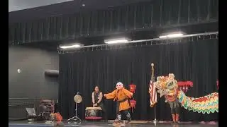 Tucson Hung Gar Wing Chun Club Lion Dance 4 CNY 2024