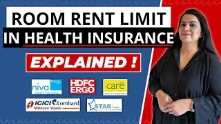 Health Insurance With NO ROOM RENT CAPPING | Room Rent Restriction EXPLAINED | Gurleen Kaur Tikku |
