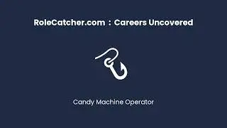 Candy Machine Operator : Careers Uncovered