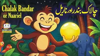 Clever Monkey and Coconut | Monkey Cartoon for Kids | Chalak Bandar | Bedtime Stories for Kids