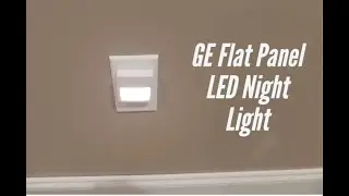 GE Flat Panel LED Night Light, Always On Review