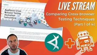 Comparing Cross-browser Testing Techniques (Part 1 of 3) - Live Stream