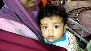 Family trip to funfair in Banting, my sweet hometown...