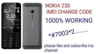 nokia 230 imei change code