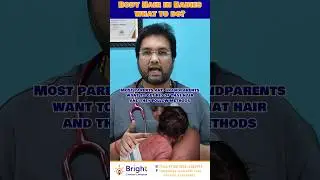 Body hair in babies? what to do? should we remove? #bodyhair #bodyhairremoval #bright #telugu