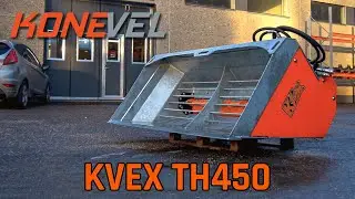 KVex TH450 hiekoituskauha | Konevel-esittely