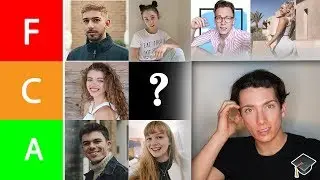 STUDY YOUTUBERS TIER LIST CHALLENGE // UK EDITION