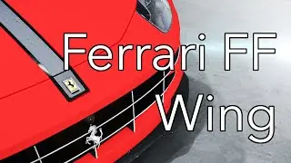 Ferrari FF Carbon Fiber Trunk Lip Spoiler - Aero Kit Wing Made in Germany