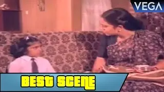 Geethas Conversation With Her Daughter || Sayam sandhya Movie Scenes