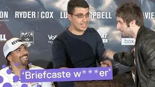 Jay from 'Inbetweeners' Gatecrashes Haye-Bellew Press Conference