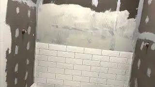 ceramic tile Two head shower
